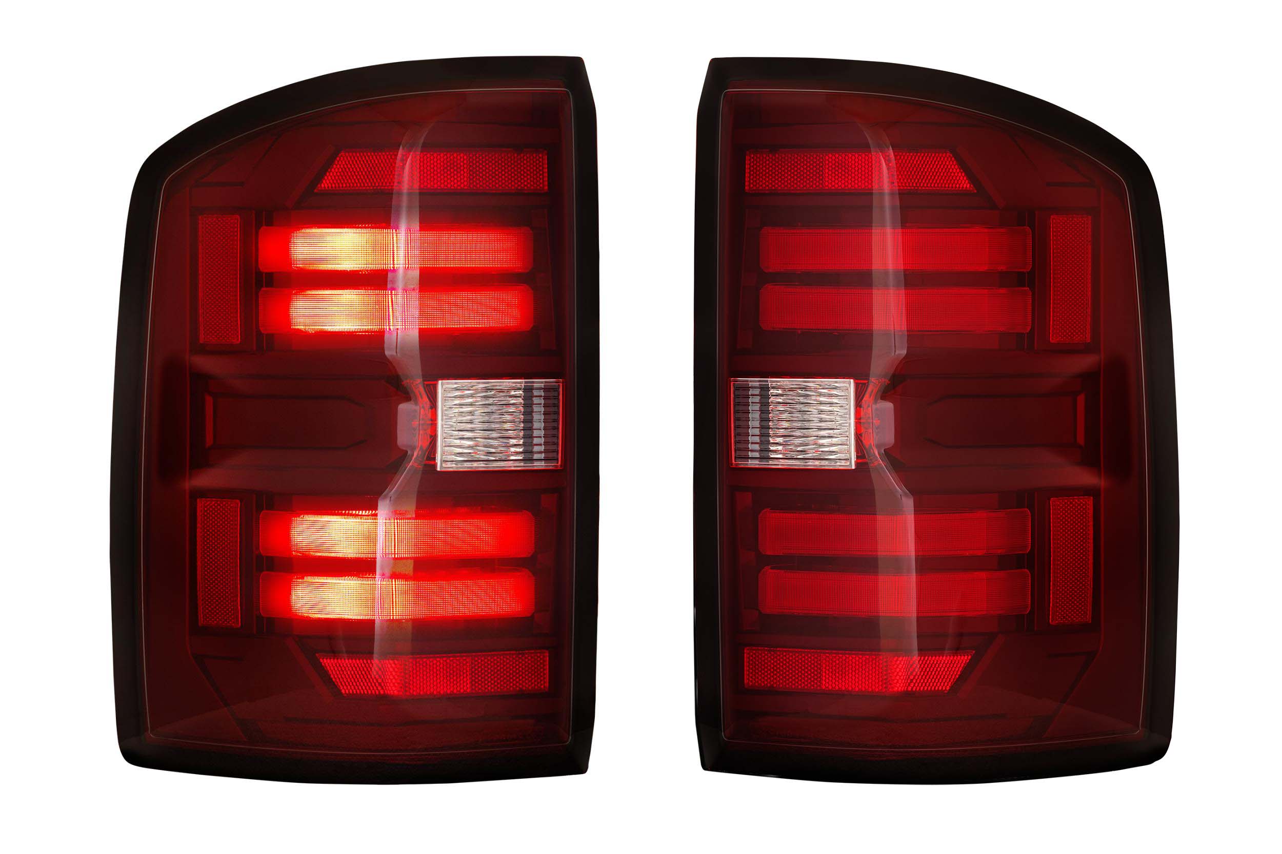 GMC Sierra HD (15-19) Morimoto XB Red LED Tail Lights | MM LF730
